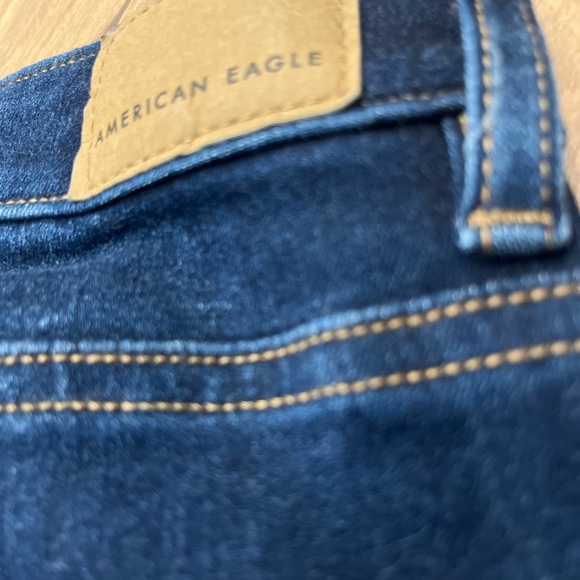 American Eagle Outfitters Dark Blue Skinny Jeans - Picture 4 of 7